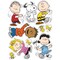 Eureka Peanuts Classic Characters Window Clings, 12 Sheets 836011 - alternate 2